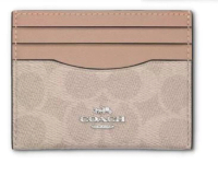 蔻馳 - Coach 經典帆布超薄證件卡套CZ286SVPWH 1pc