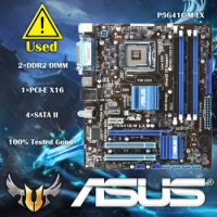 Asus P5G41C-M LX Desktop Motherboard Intel G41 Socket LGA 775 DDR2 &amp; DDR3