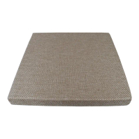 【宜欣居傢飾】編織格紋-精緻坐墊-米-6入-55*55*5cm(高密度惰性泡棉/台灣製*免運費*YX10425-6S)