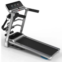 Multifunctional Home Treadmill Variable Speed Foldable Fitness Exercise Electric Trademill With LCD Screen