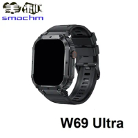 1/ 2/ 3/ 4/ 5 Pieces / Lot Smochm W69 Ultra 2GB Storage MP3 Music 49mm Compass NFC Wireless Charge Men Women Sports Smart Watch