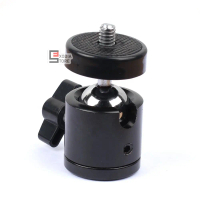 Mini Ball Head Bracket Holder Mount 360° Tripod with 1/4\ Screw Ballhead Adapter Mount"