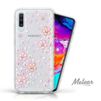 Meteor Samsung Galaxy A70 奧地利水鑽殼 - 櫻花