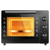 Joyoung Oven Household 30L Electric Oven Multifunctional Temperature Control Timing Visible Pizza Oven Electric Kitchen Oven