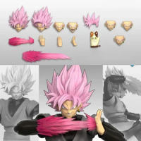 Custom Sh Figuarts Shf Sanctions Of Justice Goku / Vegeta Headsculpt Accessories Fit Action Figures Toys Models In Stock