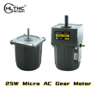 25W Micro AC Motor 220v 50/60hz Asynchronous Motor Induction Motor Shaft 10mm 8mm For Packaging Machine Constant speed motor