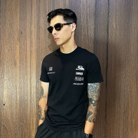 美國百分百【全新真品】GIVENCHY 短袖 棉質 T恤 紀梵希 上衣 LOGO 短T 黑色 CP25