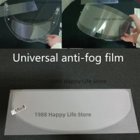 Universal Anti Fog Film Sticker Clear for AGV SHOEI HJC KYT MT ARAI BELL SHARK LS2 SCORPION NOLAN Motorcycle Helmet Accessories