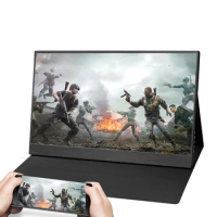 New model 13.3 inch portable touch screen monitor IPS 1080P lcd gaming monitor with Full Touch Glass Cover in front