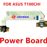 For Asus T1Chi T100Chi T1 CHI T100 CHI DAXC9P124C0 REV:C USB Charging Dock Connector Board Flex cable With Headphone Plug Jack