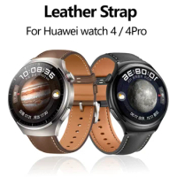 22mm Official Style Leather Strap For HUAWEI WATCH 4/ 4 Pro Replacement Watchband for HUAWEI GT3 GT 3 Pro 46mm GT2 Pro Bracelet