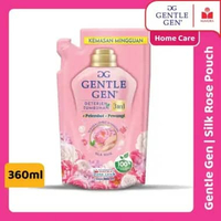 Deterjen Cair Gentle Gen Silk Rose Pouch 3in1 Pelembut + Pewangi