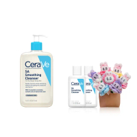 【CeraVe 適樂膚】momo獨家聯名組★新客限定 水楊酸煥膚淨嫩潔膚露 473ml