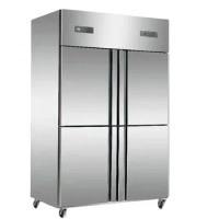 Kitchen freezer upright 4 door chiller fridge refrigerator top-freezer refrigerators refrigeration equipment