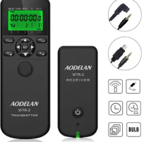 AODELAN Camera Timer Wireless Shutter Release Remote Control for Sony A7RV A9III A7IV A7 6300 A6000 RX100V HX90V HX99 ZV-1 FX30