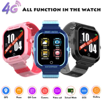 4G Kids Smart Watch WIFI GPS Tracker Baby Phone Watch SOS Video Call Touch Screen Children's Smartwatch Boys Girls Gift