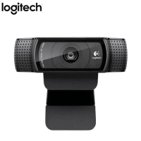 logitech Webcam C920 Pro PC Web Camera USB FULL HD 1080P Webcam 15 Million Pixels CMOS 30FPS USB CAM Web Camera Logitech C920