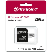 Transcend 創見 256GB microSDXC U3 A1 V30 300S 記憶卡