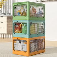 零食收納柜抽屜式儲物箱客廳家用玩具書本整理置物柜子塑料透明盒
