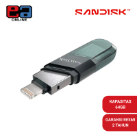 SanDisk iXpand Flip Flashdisk OTG 64GB USB 3.1 For Iphone / Ipad