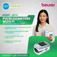 BUERER PO80 Pulse Oxymeter Saturasi Oksigen GARANSI / Alat cek saturasi oksigen