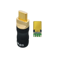 MPS HiFi USB 2.0 audio connector Plugs Audio Jack 24K 5u gold Plated DAC USB 2.0 connector Type A Type B Type C OTG or analog