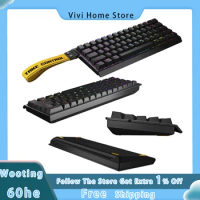 Wooting 60he Mechanical Keyboard Magnetic Axis Analog Signal Low Delay Varolent Electronic Sports Game Keyboard PC Laptop Gift