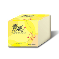 春風單抽式抽取衛生紙250抽x48包/箱