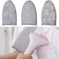 Hand-Held Mini Ironing Pad Sleeve Ironing Board Holder Heat Resistant Glove for Clothes Garment Steamer PortabLe Iron Table Rack