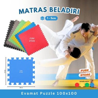 EVA04 Matras Beladiri – Matras EVA Olahraga | Matras Puzzle Beladiri | Evamat 100x100 Tebal 1 cm Kun