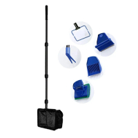 A LOVABLE  Adjustable Tank Clean Set 5 in 1 Aquarium Cleaner Aquarium Cleaning Tools  Aquarium