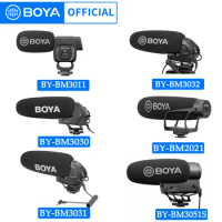 BOYA Professional Supercardioid Condenser Camera Shotgun Mini Microphone for PC iPhone Smartphone DSLR Nikon Canon Photography