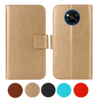Leather Case For Xiaomi Poco X3 NFC Retro Flip Cover Wallet Coque Poco X3 NFC Phone Case Fundas Etui Bags Magnetic