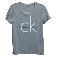 Calvin Klein CK 女 短袖 T恤 灰 2344