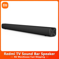 Xiaomi Redmi TV Speaker BT TV Stereo Soundbar Aux 3.5mm Wired BT5.0 Wireless Audio Home Theater Wall-Mounting 30W MDZ-34-DA 220V