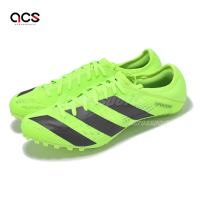 adidas 田徑鞋 Sprintstar 男鞋 螢光綠 黑 輕量 田徑 釘鞋 運動鞋 愛迪達 IE6870