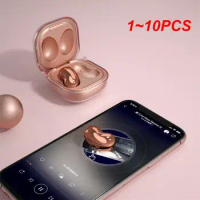 1~10PCS Transparent case For Galaxy Buds2 2022 Case TPU Soft Shell Cute with keychain For Buds / Buds 2/Buds Live
