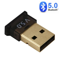 USB Bluetooth 5.0 Adapter Transmitter Receiver Bluetooth Audio Bluetooth Dongle Wireless USB Adapter for PC Laptops Computer