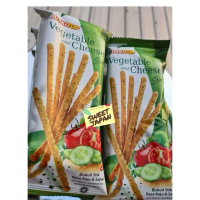 EG470 !!! MURAH!!!!! BISKITOP vegetable and cheese stik 60 gram biskuit sayur biskuit keju -biskuit 