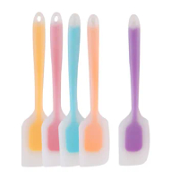 27 x 5cm Large Cake Cream Silicone Scrapers Butter Batter Mixer Pastry Nonstick Cooking Spatula Utensils for Kitchen