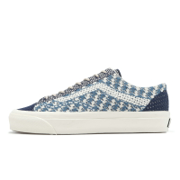 Vans 休閒鞋 Lx Old Skool 36 EK 男鞋 藍 米白 Premium 編織 經典 板鞋 VN000D8HEBR