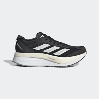 【adidas 愛迪達】慢跑鞋 女鞋 運動鞋 緩震 ADIZERO BOSTON 11 W 黑白 GX6657