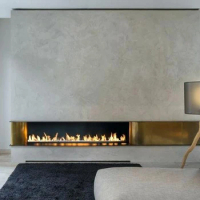 Super 72" wifi bio fireplace google alexa voice enabled indoor chimney