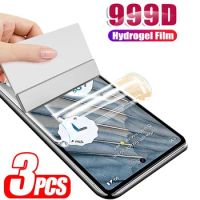 3PCS High Quality Protective Hydrogel Film For Google Pixel 7 Pro 7A 6A 6 Pro 5 5A 4 4A 4XL Screen Protectors Not Glass