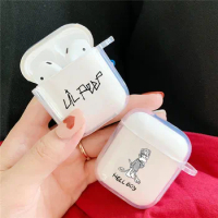 Hellboy Lil Peep Love Case for Airpods 2 1 3 Cases Clear Boy Transparent Earphone Silicon Soft TPU Cover For Air Pods Pro2 Coque