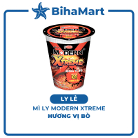 [LY LẺ] - ACECOOK - Mì ly Modern Xtreme hương vị Bò, Mì bò Modern Xtreme ly, Mì Modern Extreme ly ăn