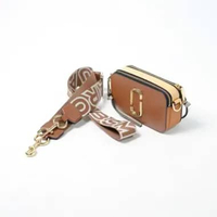 Tas MARC JACOBS SNAPSHOT ARGAN OIL MULTI BROWN CAMERA BAG 100% ORIGINAL 18X10X6CM