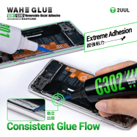 2UUL G301/G302 Ke viền hẹp dán tháo rời dễ dàng sửa chữa không để lại cặn phù hợp cho việc dán màn h