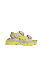 รองเท้าแตะรัดส้นผู้หญิง adidas by Stella McCartney Hika Outdoor สี Chalk Pearl / Bright Yellow / Haz