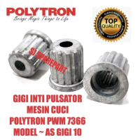 INTI GIGI PULSATOR MESIN CUCI POLYTRON PWM 7366 GIGI DALAM 10 GIGI LUAR 13
